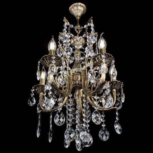 Люстра бронзовая Матильда №5/3 Баден в Подольске Гусь Хрустальный