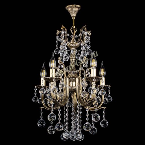 Люстра бронзовая Матильда №5/3 Шар в Подольске Гусь Хрустальный