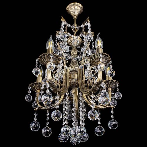 Люстра бронзовая Матильда №5/3 Шар в Подольске Гусь Хрустальный