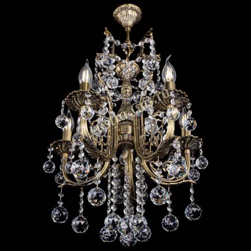 Люстра бронзовая Матильда №5/3 Шар в Подольске Гусь Хрустальный