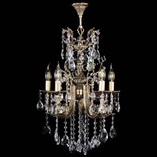 Бронзовая люстра Люстра бронзовая Матильда №5/3 Звездочка