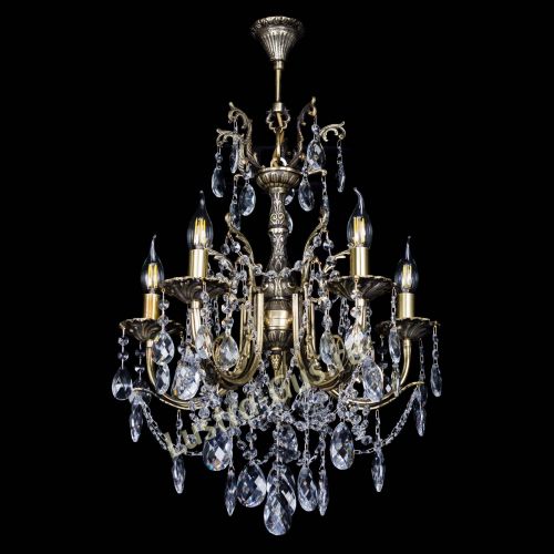 Люстра бронзовая Матильда №5 Баден в Подольске Гусь Хрустальный