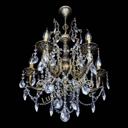 Люстра бронзовая Матильда №5 Баден в Подольске Гусь Хрустальный