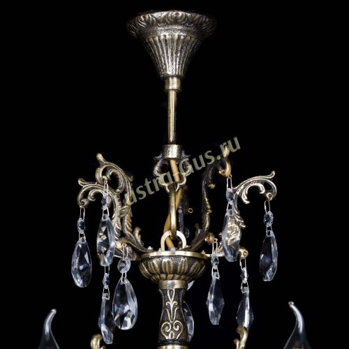 Люстра бронзовая Матильда №5 Лучик в Подольске Гусь Хрустальный