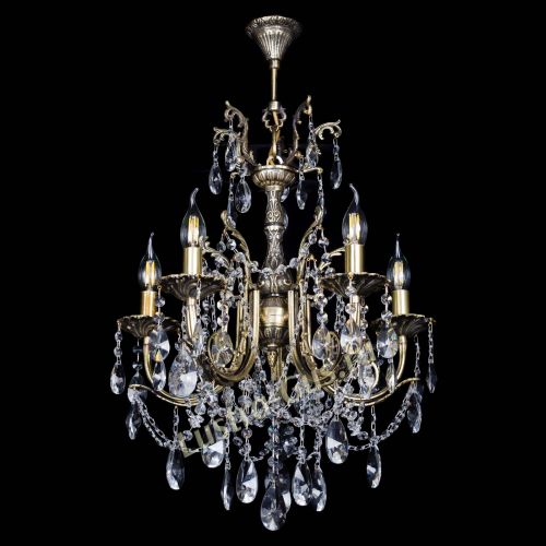 Люстра бронзовая Матильда №5 Лучик в Подольске Гусь Хрустальный