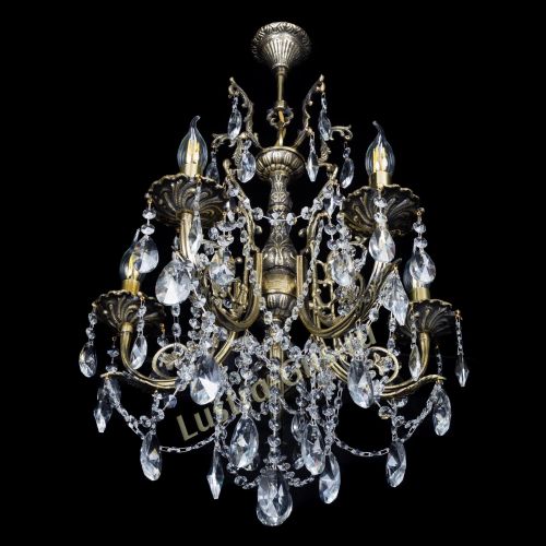 Люстра бронзовая Матильда №5 Лучик в Подольске Гусь Хрустальный