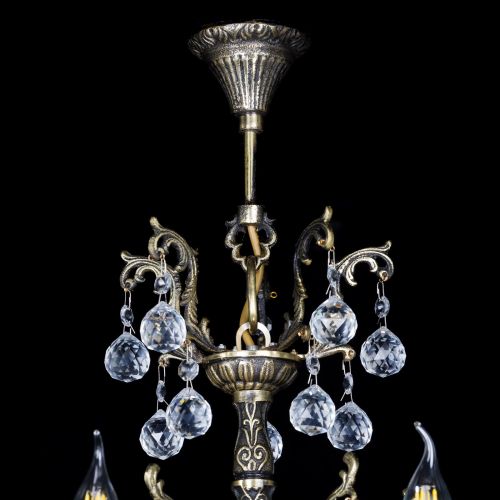 Люстра бронзовая Матильда №5 Шар в Подольске Гусь Хрустальный