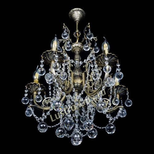 Люстра бронзовая Матильда №5 Шар в Подольске Гусь Хрустальный