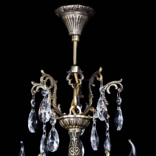 Люстра бронзовая Матильда №5 Журавлик в Подольске Гусь Хрустальный