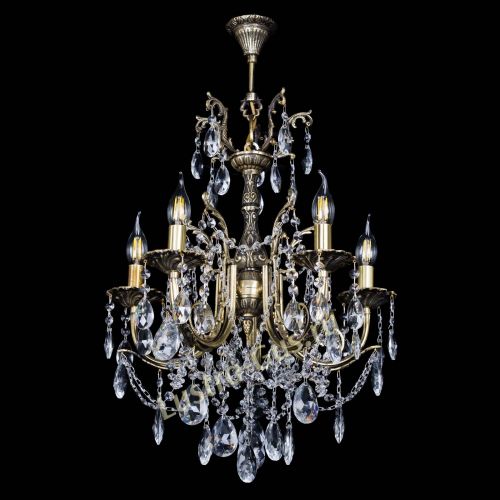 Люстра бронзовая Матильда №5 Журавлик в Подольске Гусь Хрустальный