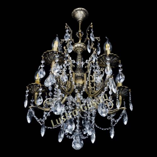 Люстра бронзовая Матильда №5 Журавлик в Подольске Гусь Хрустальный