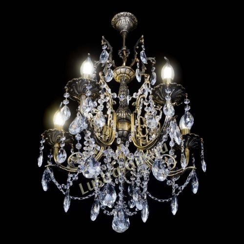 Люстра бронзовая Матильда №5 Журавлик в Подольске Гусь Хрустальный