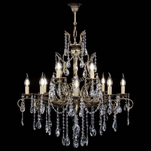 Люстра бронзовая Мелания №12/2 баден в Подольске Гусь Хрустальный