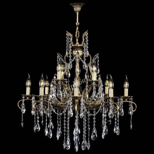 Люстра бронзовая Мелания №12/2 журавлик в Подольске Люстра бронзовая Мелания №12/2 журавлик в Подольске