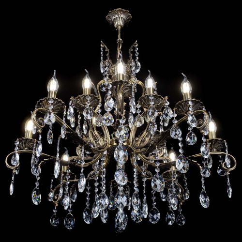 Люстра бронзовая Мелания №12/1 баден в Подольске Гусь Хрустальный