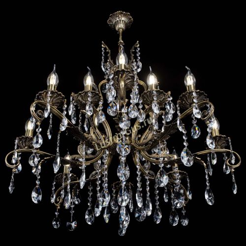 Люстра бронзовая Мелания №12/1 лучик в Подольске Гусь Хрустальный