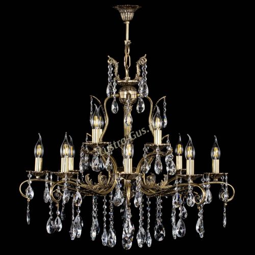 Люстра бронзовая Мелания №12/1 журавлик в Подольске Люстра бронзовая Мелания №12/1 журавлик в Подольске