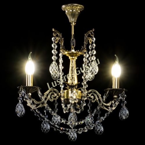 Люстра Мелания 2 лампы Баден в Подольске Гусь Хрустальный