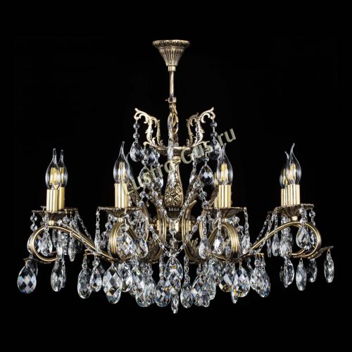 Люстра бронзовая Милана №1 баден в Подольске Гусь Хрустальный