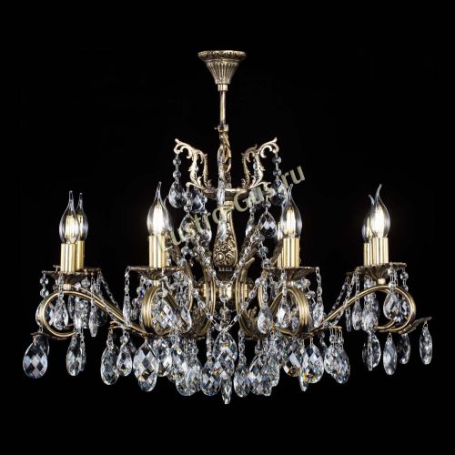 Люстра бронзовая Милана №1 баден в Подольске Гусь Хрустальный