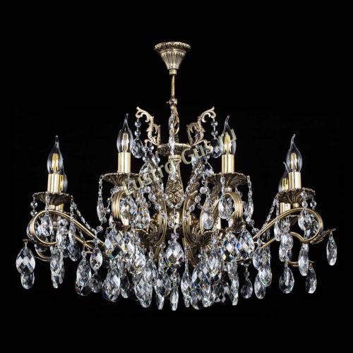 Люстра бронзовая Милана №1 баден в Подольске Гусь Хрустальный