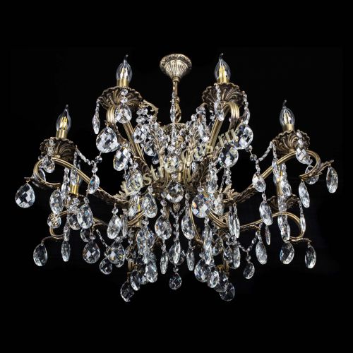 Люстра бронзовая Милана №1 баден в Подольске Гусь Хрустальный