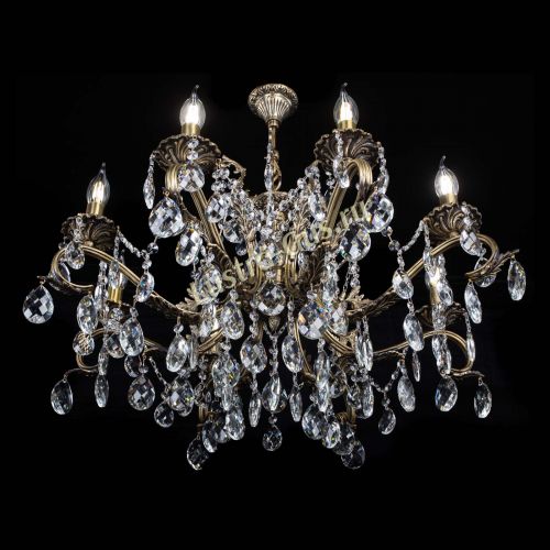 Люстра бронзовая Милана №1 баден в Подольске Гусь Хрустальный