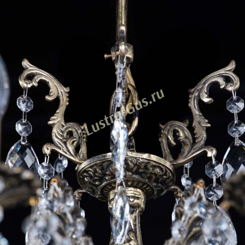 Люстра бронзовая Милана №1 баден в Подольске Гусь Хрустальный