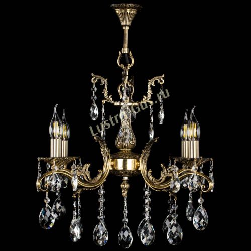 Люстра бронзовая Милана №4/2 баден в Подольске Гусь Хрустальный