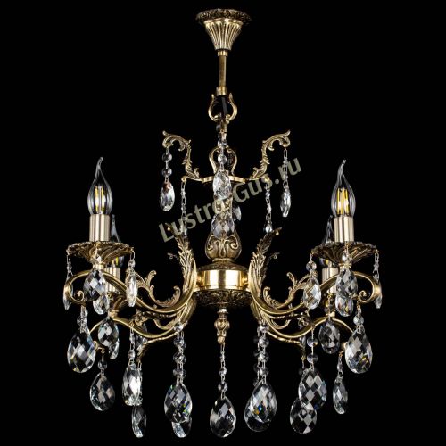 Люстра бронзовая Милана №4/2 баден в Подольске Гусь Хрустальный