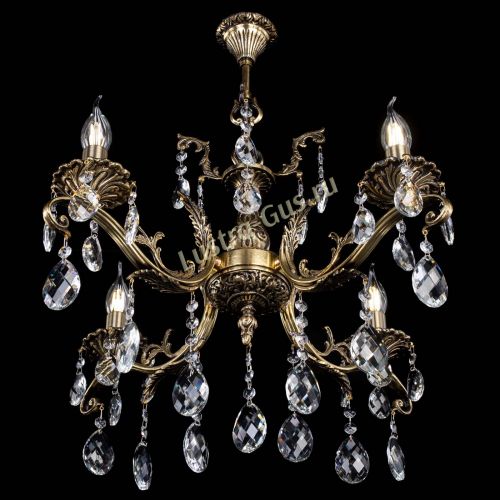 Люстра бронзовая Милана №4/2 баден в Подольске Гусь Хрустальный