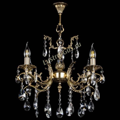 Люстра бронзовая Милана №4/2 лучик в Подольске Гусь Хрустальный