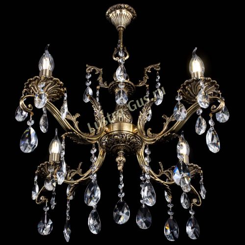 Люстра бронзовая Милана №4/2 лучик в Подольске Гусь Хрустальный