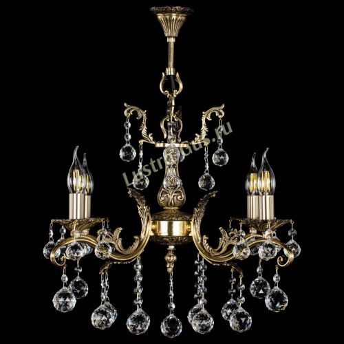 Люстра бронзовая Милана №4/2 шар в Подольске Гусь Хрустальный