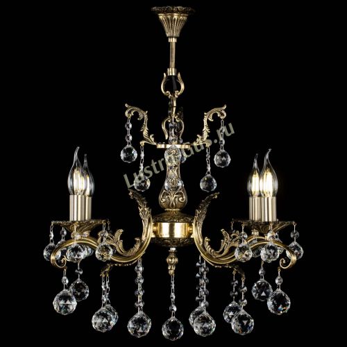 Люстра бронзовая Милана №4/2 шар в Подольске Гусь Хрустальный