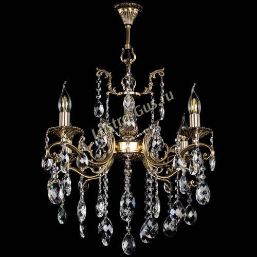 Люстра бронзовая Милана №4 баден в Подольске Гусь Хрустальный