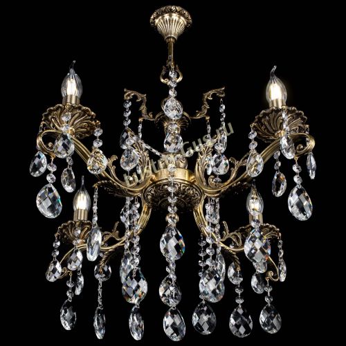 Люстра бронзовая Милана №4 баден в Подольске Гусь Хрустальный