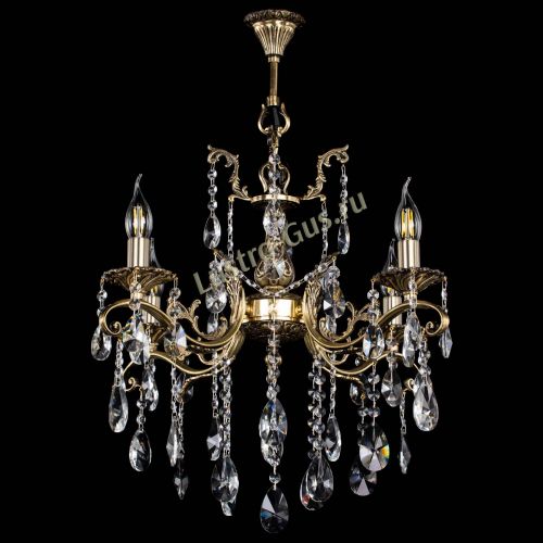 Люстра бронзовая Милана №4 лучик в Подольске Гусь Хрустальный