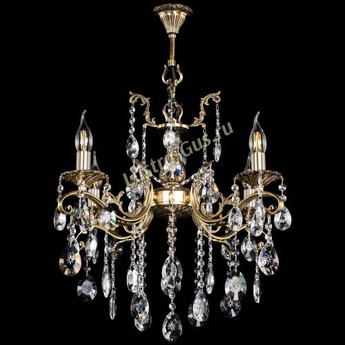 Люстра бронзовая Милана №4 звездочка в Подольске Гусь Хрустальный