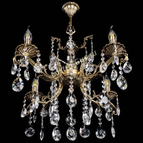 Люстра бронзовая Милана №4 звездочка в Подольске Гусь Хрустальный