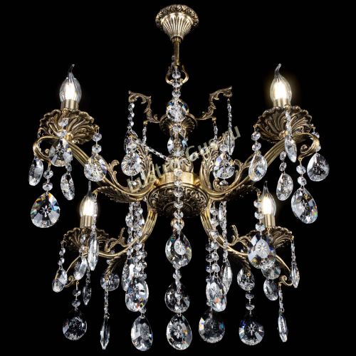 Люстра бронзовая Милана №4 звездочка в Подольске Гусь Хрустальный