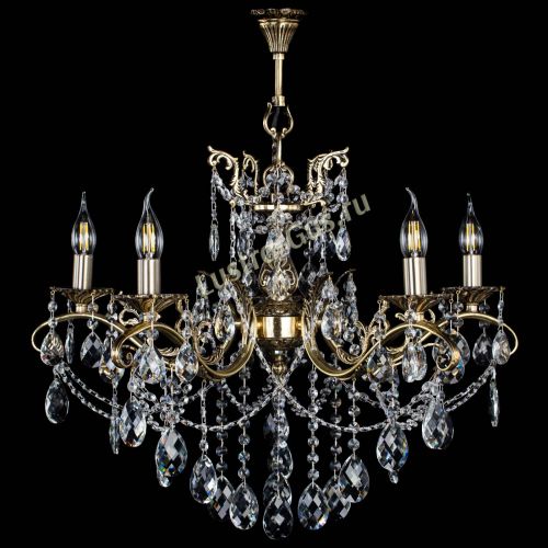 Люстра бронзовая Милана №5/1 баден в Подольске Гусь Хрустальный