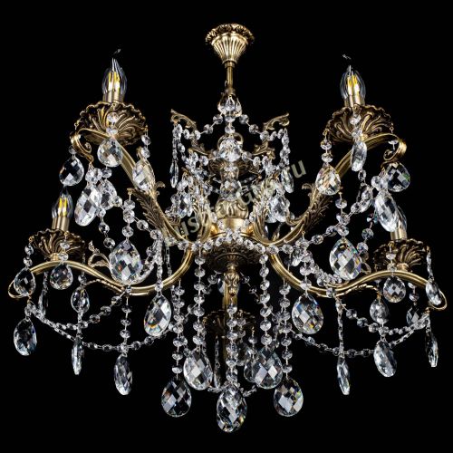 Люстра бронзовая Милана №5/1 баден в Подольске Гусь Хрустальный