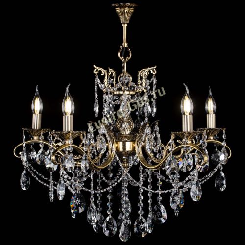 Люстра бронзовая Милана №5/1 звездочка в Подольске Гусь Хрустальный