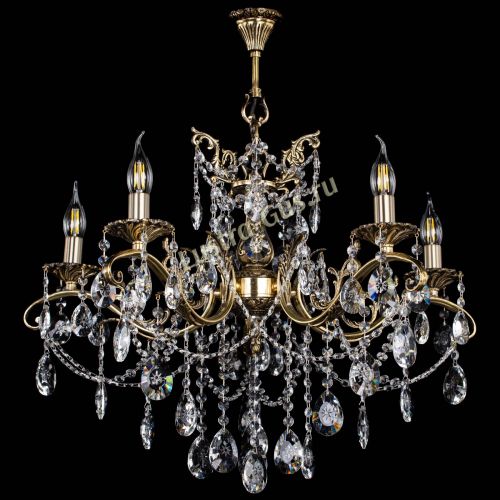 Люстра бронзовая Милана №5/1 звездочка в Подольске Гусь Хрустальный