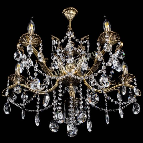 Люстра бронзовая Милана №5/1 звездочка в Подольске Гусь Хрустальный