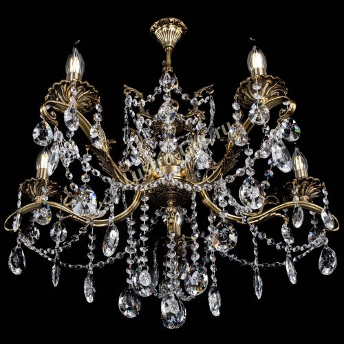 Люстра бронзовая Милана №5/1 звездочка в Подольске Гусь Хрустальный