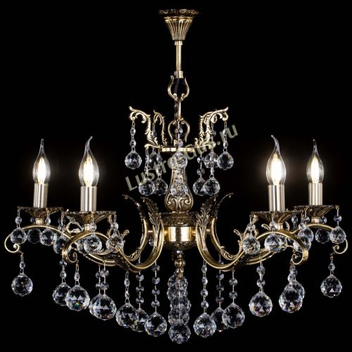 Люстра бронзовая Милана №5/2 шар в Подольске Гусь Хрустальный