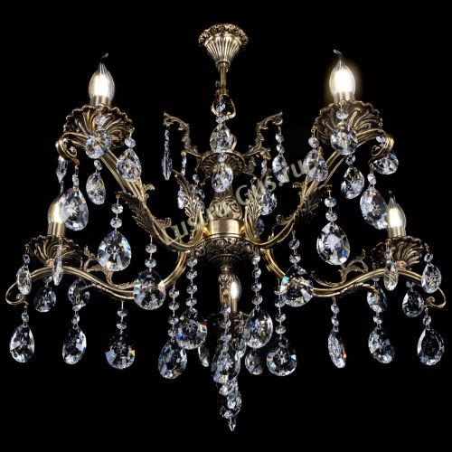 Люстра бронзовая Милана №5/2 звездочка в Подольске Гусь Хрустальный