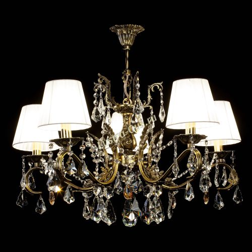 Люстра бронзовая Милана №5 Дубик Прованс в Подольске Гусь Хрустальный